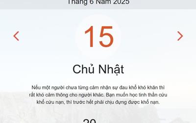 Lịch âm 15/6 - Âm lịch hôm nay 15/6 chính xác nhất - lịch vạn niên ngày 15/6/2025