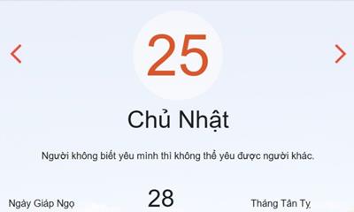 Lịch âm 25/5 - Âm lịch hôm nay 25/5 chính xác nhất - lịch vạn niên ngày 25/5/2025