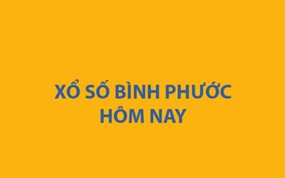 XSBP 4/1 - Kết quả xổ số Bình Phước hôm nay 4/1/2025