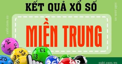 XSMT 24/8/2025 - Kết quả xổ số miền Trung hôm nay 24/8/2025