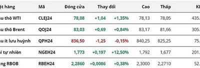 Nguồn cung toàn cầu thắt chặt, bất ngờ đẩy giá dầu bật tăng 1%