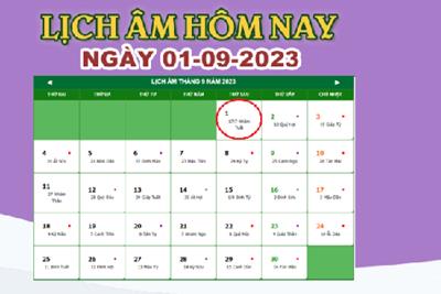 Lịch âm 1/9 – Âm lịch hôm nay 1/9/2023 nhanh và chính xác nhất