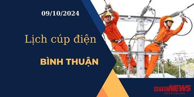 Lịch cúp điện hôm nay tại Phú Yên ngày 09/10/2024 cập nhật mới nhất