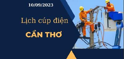 Cập nhật Lịch cúp điện hôm nay tại Bình Dương ngày 10/09/2023