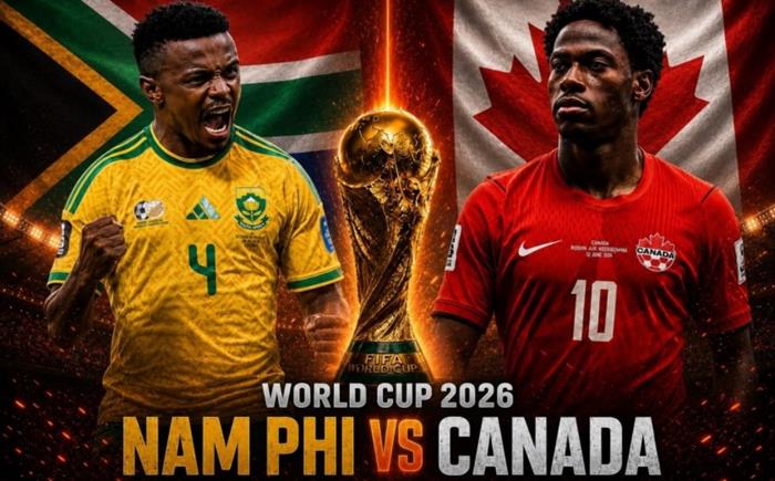 Nhận định Nam Phi vs Canada, 02h00 ngày 29/6: Viết tiếp lịch sử - Vòng 1/16 World Cup 2026