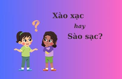 'Xào xạc' hay 'sào sạc' mới đúng chính tả?