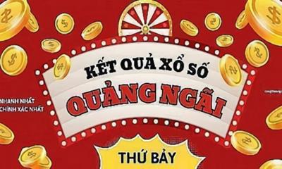 Kết quả xổ số Quảng Ngãi hôm nay ngày 13/12/2025 - XSQNG 13/12