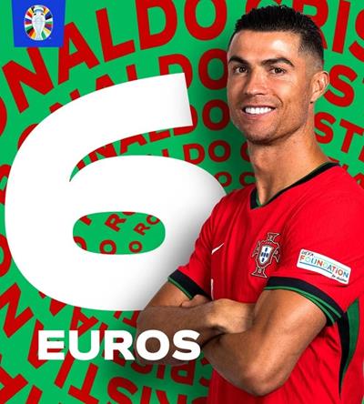 Ronaldo thiết lập kỷ lục mới tại EURO 2024 ở tuổi 39