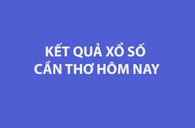 Kết quả xổ số Cần Thơ hôm nay 29/4/2026 - XSCT 29/4