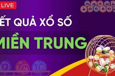 XSMT 6/6 - Trực tiếp kết quả xổ số miền Trung hôm nay 6/6/2025
