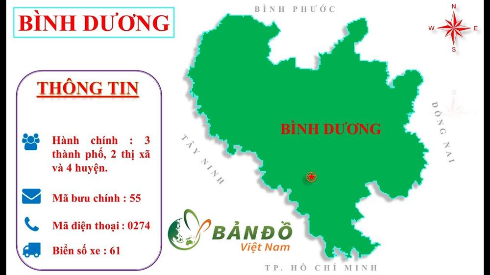 Thông tin cơ bản về tỉnh Bình Dương 