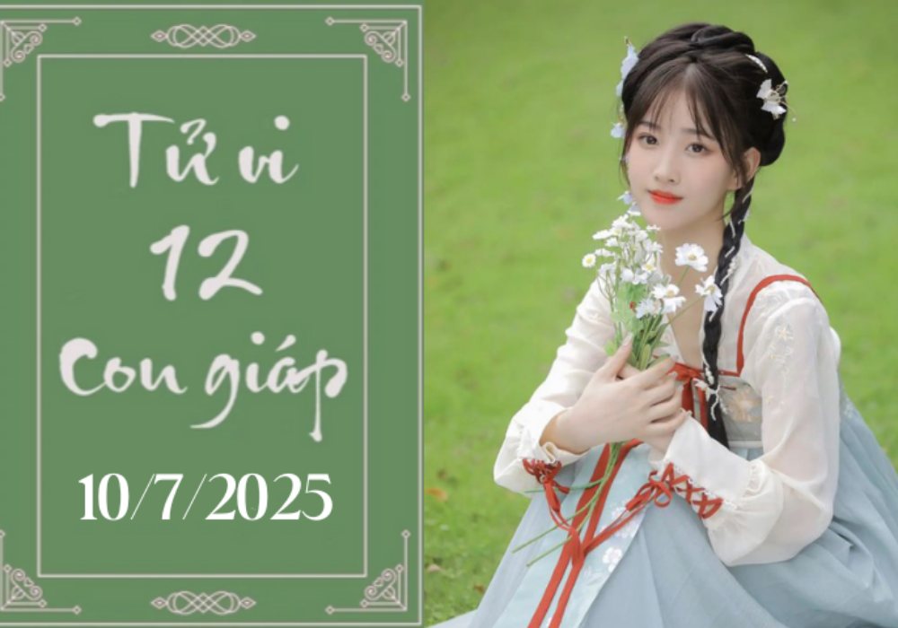 Tử vi 12 con giáp ngày 10/7: Thìn nóng vội, Ngọ phát triển
