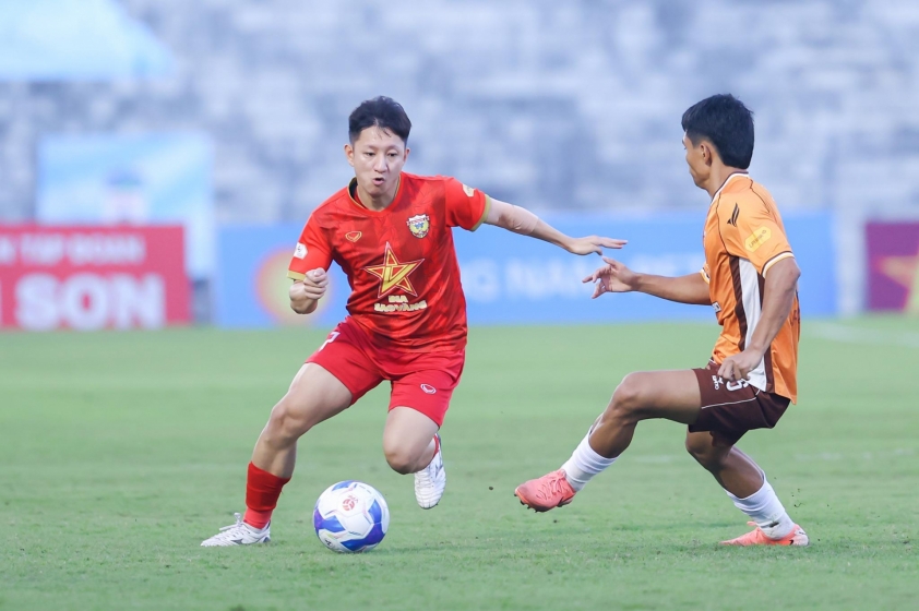 Trần Đình Tiến là trụ cột quan trọng của CLB Hồng Lĩnh Hà Tĩnh mùa trước