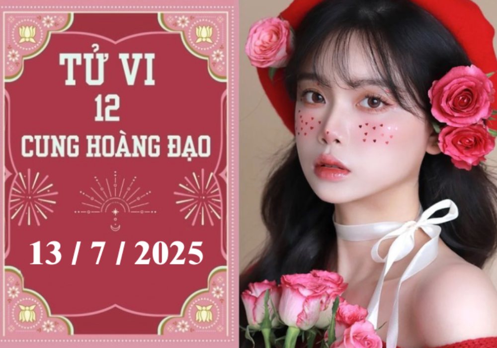 Tử vi 12 cung hoàng đạo hôm nay ngày 13/7/2025: Xử Nữ khởi sắc, Thiên Bình ổn định