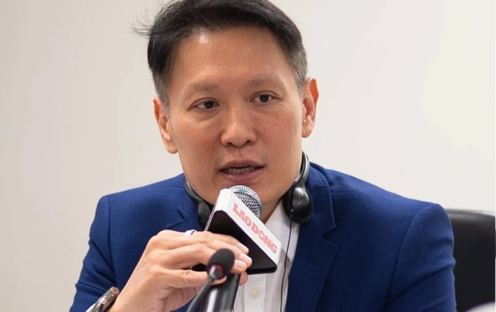 Ông Richard Teng làm việc tại tòa nhà Báo Lao Động, TP.HCM sáng 15/7.