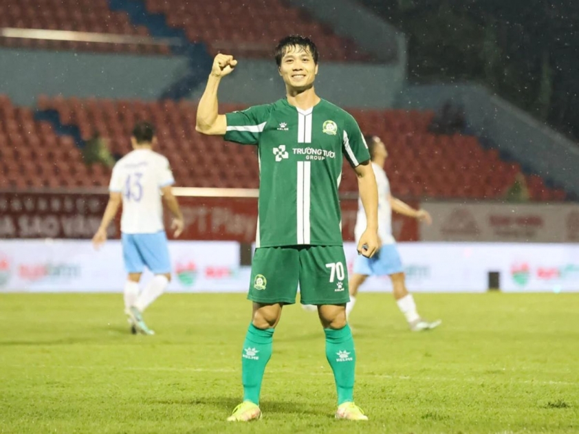 Công Phượng sẽ là niềm hy vọng hàng đầu của Bình Phước ở trận đấu với Đà Nẵng (Ảnh: CLB)