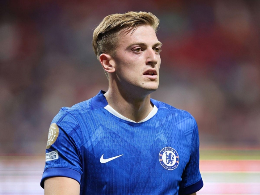 Delap đang hòa nhập tốt trong màu áo Chelsea (Ảnh: Goal)